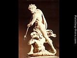 Gian Lorenzo Bernini Famous Paintings - Neptune and Triton